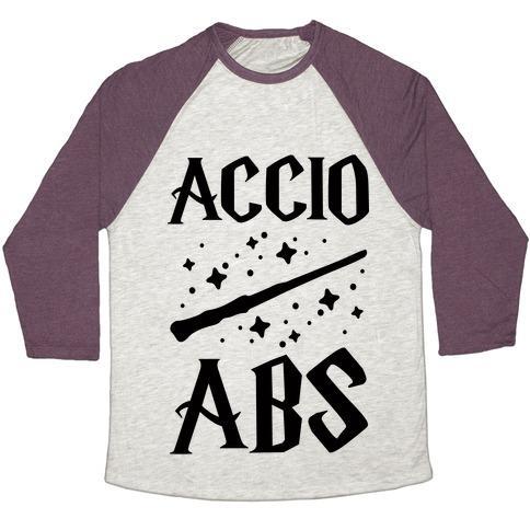 Virgin Teez  Baseball Tee ACCIO ABS UNISEX TRI-BLEND BASEBALL TEE