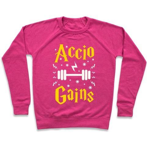 Virgin Teez  Pullover ACCIO GAINS CREWNECK SWEATSHIRT