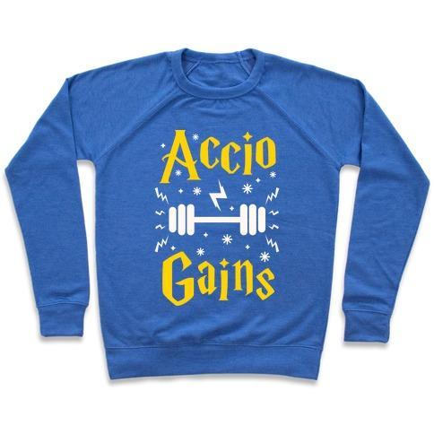 Virgin Teez  Pullover ACCIO GAINS CREWNECK SWEATSHIRT