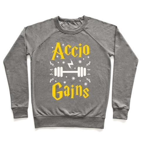 Virgin Teez  Pullover ACCIO GAINS CREWNECK SWEATSHIRT