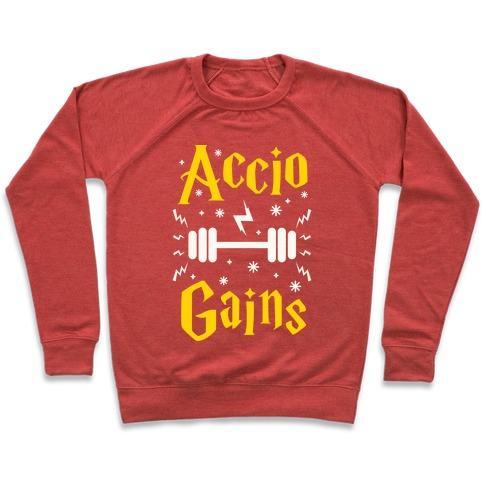 Virgin Teez  Pullover ACCIO GAINS CREWNECK SWEATSHIRT