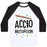 Virgin Teez  Baseball Tee ACCIO MOTIVATION UNISEX CLASSIC BASEBALL TEE