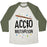 Virgin Teez  Baseball Tee ACCIO MOTIVATION UNISEX TRI-BLEND BASEBALL TEE