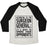 Virgin Teez  Baseball Tee ACCORDING TO THE SURGEON GENERAL:.. UNISEX TRI-BLEND BASEBALL TEE