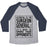 Virgin Teez  Baseball Tee ACCORDING TO THE SURGEON GENERAL:.. UNISEX TRI-BLEND BASEBALL TEE