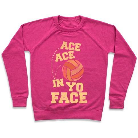Virgin Teez  Pullover ACE ACE (BLACK) CREWNECK SWEATSHIRT
