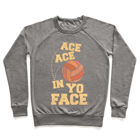 Virgin Teez  Pullover ACE ACE (BLACK) CREWNECK SWEATSHIRT