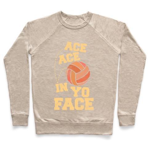 Virgin Teez  Pullover ACE ACE (BLACK) CREWNECK SWEATSHIRT