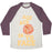 Virgin Teez  Baseball Tee ACE ACE (BLACK) UNISEX TRI-BLEND BASEBALL TEE