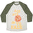 Virgin Teez  Baseball Tee ACE ACE (BLACK) UNISEX TRI-BLEND BASEBALL TEE