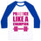 Virgin Teez  Baseball Tee ACT LIKE A CHAMPION UNISEX CLASSIC BASEBALL TEE