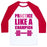 Virgin Teez  Baseball Tee ACT LIKE A CHAMPION UNISEX CLASSIC BASEBALL TEE