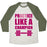 Virgin Teez  Baseball Tee ACT LIKE A CHAMPION UNISEX TRI-BLEND BASEBALL TEE