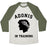 Virgin Teez  Baseball Tee ADONIS IN TRAINING UNISEX TRI-BLEND BASEBALL TEE