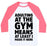 Virgin Teez  Baseball Tee ADULTING AT THE GYM MEANS AT LEAST I MADE IT HERE UNISEX CLASSIC BASEBALL TEE