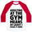 Virgin Teez  Baseball Tee ADULTING AT THE GYM MEANS AT LEAST I MADE IT HERE UNISEX CLASSIC BASEBALL TEE