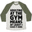 Virgin Teez  Baseball Tee Unisex Tri-Blend Baseball Tee / small / Oatmeal / Moss ADULTING AT THE GYM MEANS AT LEAST I MADE IT HERE UNISEX TRI-BLEND BASEBALL TEE