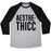 Virgin Teez  Baseball Tee Unisex Tri-Blend Baseball Tee / small / Athletic Gray / Black AESTHETHICC PARODY UNISEX TRI-BLEND BASEBALL TEE