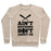 Virgin Teez  Pullover Crewneck Sweatshirt / x-small / Heathered Oatmeal AIN'T NOTHING SOFT ABOUT US CREWNECK SWEATSHIRT