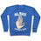 Virgin Teez  Pullover Crewneck Sweatshirt / x-small / Heathered Blue ALBUS DUMBBELLDORE CREWNECK SWEATSHIRT