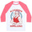 Virgin Teez  Baseball Tee Unisex Classic Baseball Tee / x-small / White/Neon Pink ALEXANDER HAMILGUNS UNISEX CLASSIC BASEBALL TEE