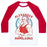 Virgin Teez  Baseball Tee Unisex Classic Baseball Tee / x-small / White/Red ALEXANDER HAMILGUNS UNISEX CLASSIC BASEBALL TEE