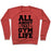 Virgin Teez  Pullover Crewneck Sweatshirt / x-small / Heathered Red ALL ABOUT THAT GYM LIFE (CMYK) CREWNECK SWEATSHIRT