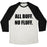 Virgin Teez  Baseball Tee Unisex Tri-Blend Baseball Tee / small / Oatmeal / Black ALL BUFF. NO FLUFF (BLACK FONT) UNISEX TRI-BLEND BASEBALL TEE
