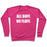 Virgin Teez  Pullover Crewneck Sweatshirt / x-small / Deep Pink ALL BUFF. NO FLUFF. CREWNECK SWEATSHIRT
