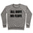 Virgin Teez  Pullover Crewneck Sweatshirt / x-small / Heathered Gray ALL BUFF. NO FLUFF (CROPTOP) CREWNECK SWEATSHIRT