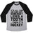 Virgin Teez  Baseball Tee Unisex Tri-Blend Baseball Tee / small / Athletic Gray / Black ALL FUN AND GAMES UNISEX TRI-BLEND BASEBALL TEE