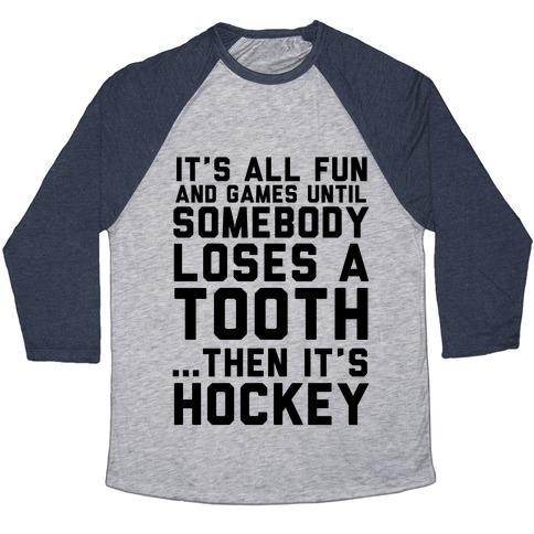 Virgin Teez  Baseball Tee Unisex Tri-Blend Baseball Tee / small / Athletic Gray / Navy ALL FUN AND GAMES UNISEX TRI-BLEND BASEBALL TEE