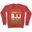 Virgin Teez  Pullover Crewneck Sweatshirt / x-small / Heathered Red ALL I CARE ABOUT IS BJJ AND LIKE 2 PEOPLE CREWNECK SWEATSHIRT