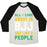 Virgin Teez  Baseball Tee Unisex Tri-Blend Baseball Tee / small / Oatmeal / Black ALL I CARE ABOUT IS BJJ AND LIKE 2 PEOPLE UNISEX TRI-BLEND BASEBALL TEE