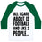 Virgin Teez  Baseball Tee Unisex Classic Baseball Tee / x-small / White/Dark Green ALL I CARE ABOUT IS FOOTBALL AND LIKE TWO PEOPLE UNISEX CLASSIC BASEBALL TEE