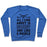 Virgin Teez  Pullover Crewneck Sweatshirt / x-small / Heathered Blue ALL I CARE ABOUT IS HOCKEY AND LIKE 2 PEOPLE CREWNECK SWEATSHIRT