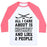 Virgin Teez  Baseball Tee Unisex Classic Baseball Tee / x-small / White/Neon Pink ALL I CARE ABOUT IS HOCKEY AND LIKE 2 PEOPLE UNISEX CLASSIC BASEBALL TEE