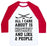 Virgin Teez  Baseball Tee Unisex Classic Baseball Tee / x-small / White/Red ALL I CARE ABOUT IS HOCKEY AND LIKE 2 PEOPLE UNISEX CLASSIC BASEBALL TEE