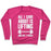 Virgin Teez  Pullover Crewneck Sweatshirt / x-small / Deep Pink ALL I CARE ABOUT IS LIFTING AND LIKE TWO PEOPLE CREWNECK SWEATSHIRT