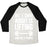 Virgin Teez  Baseball Tee Unisex Tri-Blend Baseball Tee / small / Oatmeal / Black ALL I CARE ABOUT IS LIFTING AND LIKE TWO PEOPLE UNISEX TRI-BLEND BASEBALL TEE