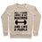 Virgin Teez  Pullover Crewneck Sweatshirt / x-small / Heathered Oatmeal ALL I CARE ABOUT IS MY MACROS AND LIKE 2 PEOPLE CREWNECK SWEATSHIRT