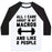 Virgin Teez  Baseball Tee Unisex Classic Baseball Tee / x-small / White/Black ALL I CARE ABOUT IS MY MACROS AND LIKE 2 PEOPLE UNISEX CLASSIC BASEBALL TEE