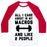 Virgin Teez  Baseball Tee Unisex Classic Baseball Tee / x-small / White/Red ALL I CARE ABOUT IS MY MACROS AND LIKE 2 PEOPLE UNISEX CLASSIC BASEBALL TEE