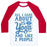 Virgin Teez  Baseball Tee Unisex Classic Baseball Tee / x-small / White/Red ALL I CARE ABOUT IS YOGA AND LIKE 2 PEOPLE UNISEX CLASSIC BASEBALL TEE