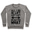 Virgin Teez  Pullover Crewneck Sweatshirt / x-small / Heathered Gray ALL I DO IS LIFT LIFT LIFT NO MATTER WHAT CREWNECK SWEATSHIRT