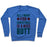 Virgin Teez  Pullover Crewneck Sweatshirt / x-small / Heathered Blue ALL I WANT FOR CHRISTMAS IS A NICE BUTT CREWNECK SWEATSHIRT