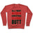 Virgin Teez  Pullover Crewneck Sweatshirt / x-small / Heathered Red ALL I WANT FOR CHRISTMAS IS A NICE BUTT CREWNECK SWEATSHIRT