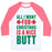 Virgin Teez  Baseball Tee Unisex Classic Baseball Tee / x-small / White/Neon Pink ALL I WANT FOR CHRISTMAS IS A NICE BUTT UNISEX CLASSIC BASEBALL TEE