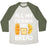 Virgin Teez  Baseball Tee Unisex Tri-Blend Baseball Tee / small / Oatmeal / Moss ALL MY FRIENDS ARE BREAD UNISEX TRI-BLEND BASEBALL TEE