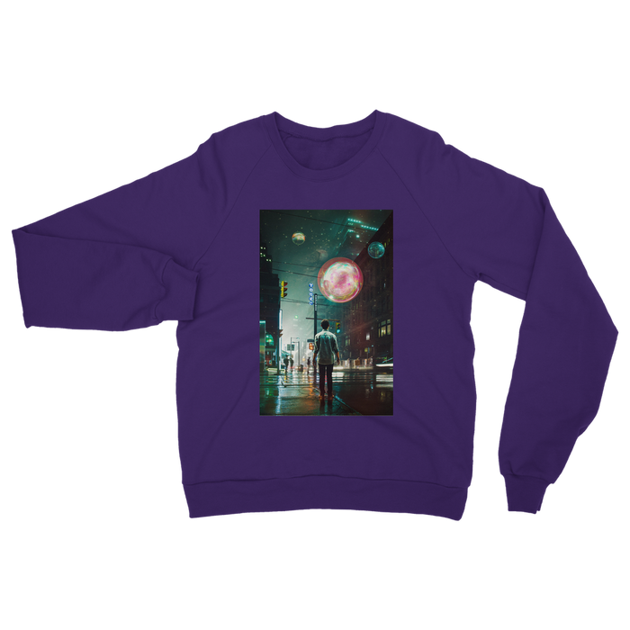 VIRGIN TEEZ Sweat shirt Purple / S All Of A Sudden Classic Adult Sweatshirt